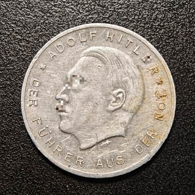 【德藏】世界币章拍卖第143期（拍品征集中~欢迎藏友联系） -  1930年 德国第三帝国国会大厦选举代用币铝章“名单12” 直径约：30.4mm；重约：2.1g（原图请联系客服）
