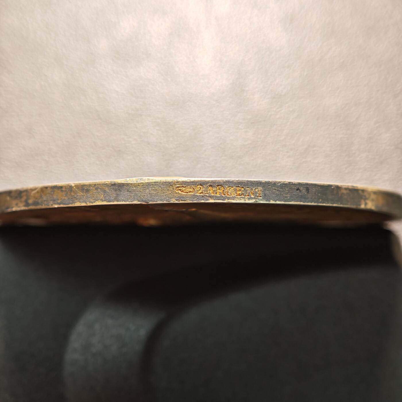 【德藏】世界币章拍卖第143期（拍品征集中~欢迎藏友联系） 1911年 法国国防部镀金大银章 丰饶角边铭 细节丰富 直径约：49.7mm；重约：61.3g