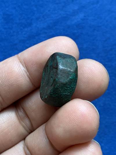 《竞宝斋》第412场 周日，周一，周二，3场连拍 （全场包邮） 印度莫卧儿铜币，重20.6g，15mm 厚约8.5mm