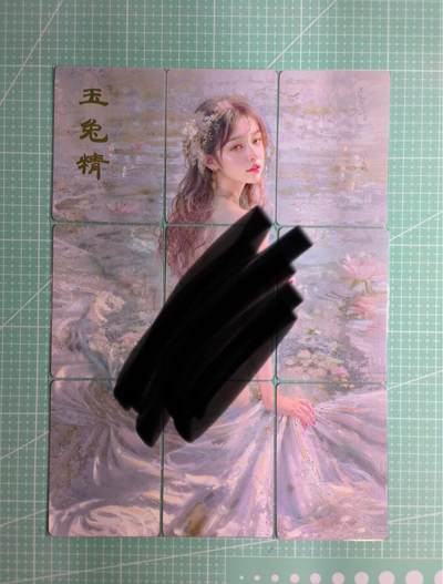 C先生卡牌 第10期 人间传·魂姬三国·五虎征鸾·海利温(持续收拍品中...) - 【九拼】燎原×刷子《妖姬传》玉兔精