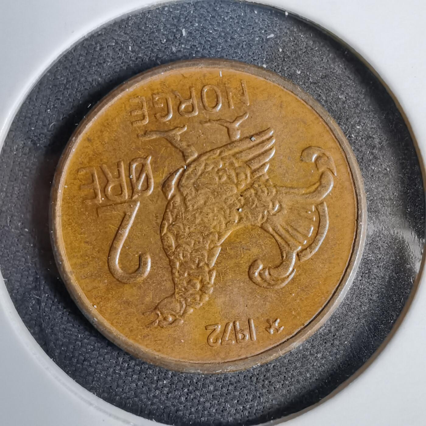 沼泽如烟--第819场 挪威1972年2欧尔