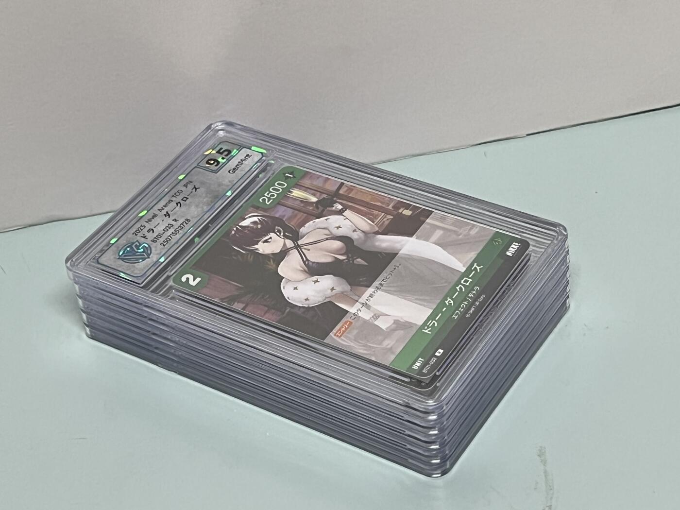 零元拍：日版妹卡 评级高分 2025 胜利女神系列 妮姬 Nivel Arena BT01 五张一起拍 