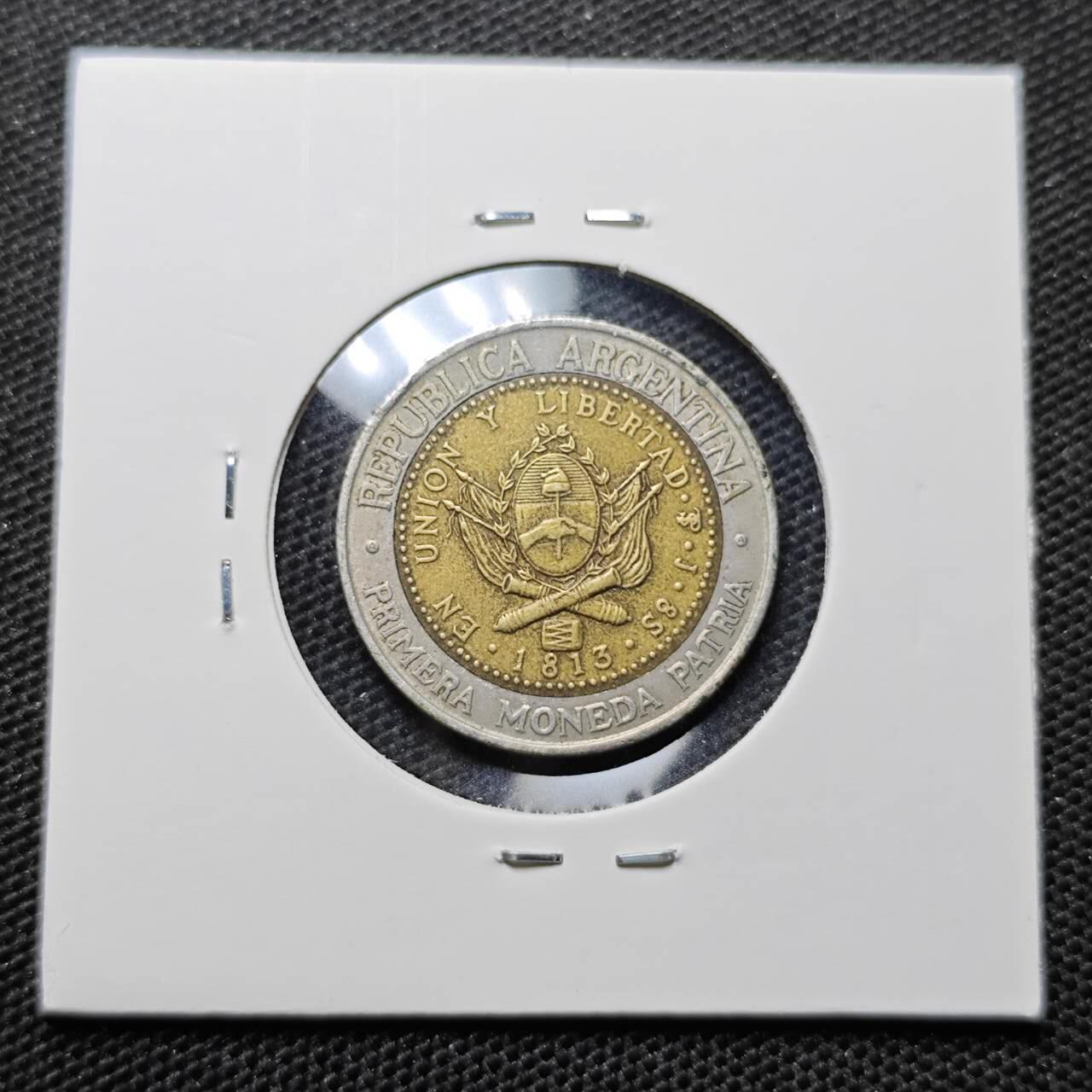 KK钱币收藏小铺 第329期 2月预留时间 周末发货  阿根廷双色币