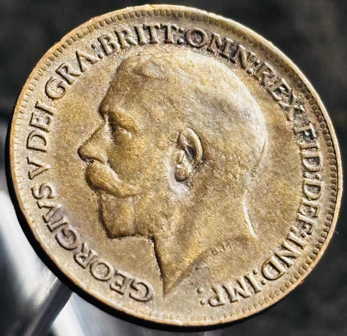 文馨钱币收藏第 268 场，长期接收代拍品 早期极美品 1912 年英国乔治五世法新铜币