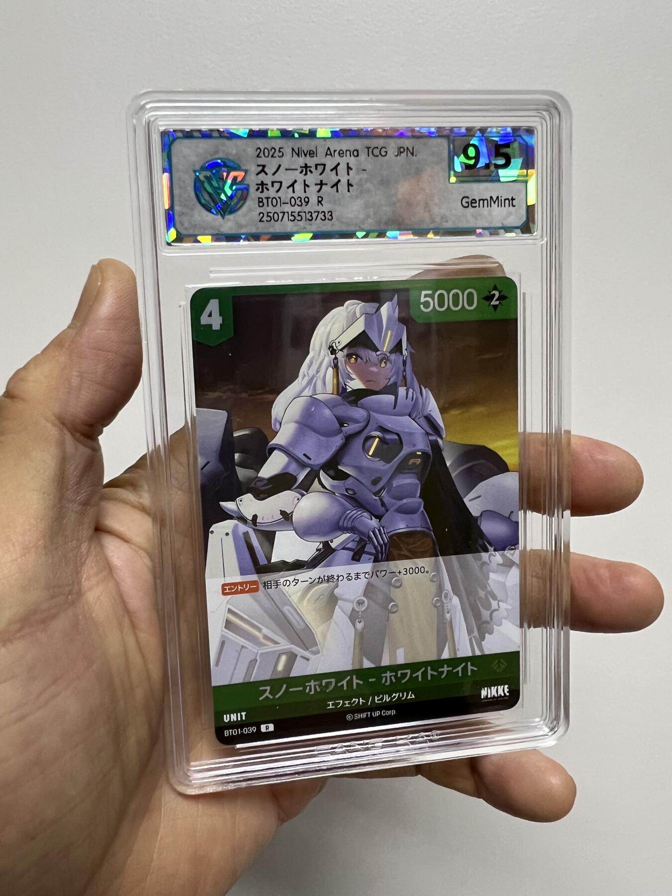 零元拍：日版妹卡 评级高分 2025 胜利女神系列 妮姬 Nivel Arena BT01 五张一起拍 