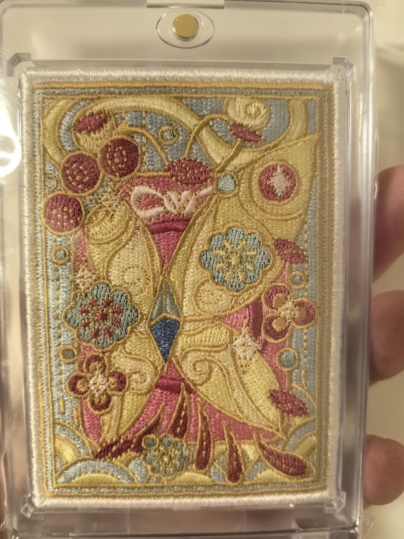 丫丫卡拍第3期（周日21：00截止） 【HandBook】白日臆想刺绣卡-【花魁】自是花中第一流