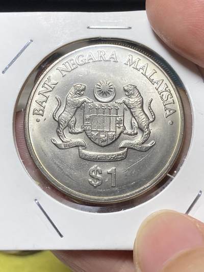 2025年第八十二场(总第一百零八场）外国好品散币(免佣金) - 马来西亚🇲🇾1986单年份1林吉特(第五个五年计划纪念币)