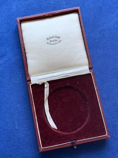 《竞宝斋》第412场 周日，周一，周二，3场连拍 （全场包邮） PCGS SP64 德国帝国莱比锡 1936年血与土纪念章 P加大盒装 带盒