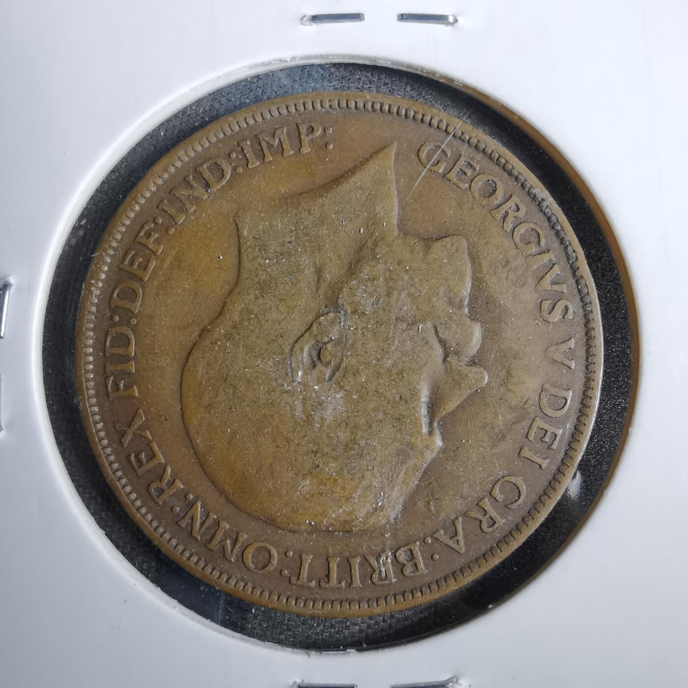 沼泽如烟--第819场 英国1913年1便士
