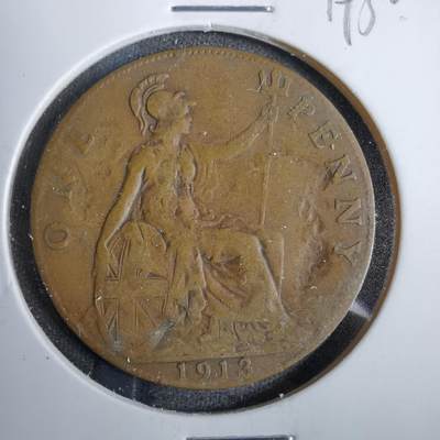 沼泽如烟--第819场 - 英国1913年1便士
