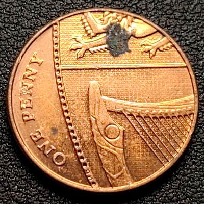 泉币菌-第96场-精品福利场 - 女王头像 狮子腿 英国1便士硬币20mm