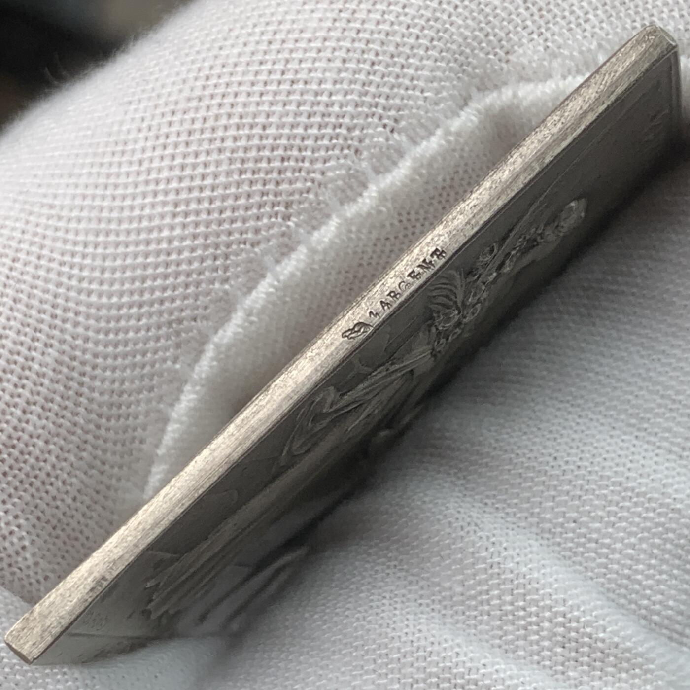 掌中浮雕-藏着的欧洲第034场 地中海铁路公司银章，45*59mm，60g，大师罗蒂作品