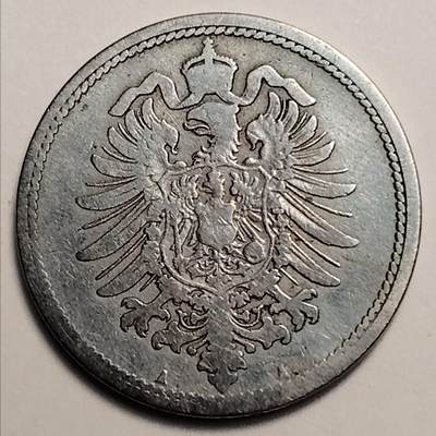 布加迪🐬～世界钱币(上海)🌾第 237 期 /  各国套币和散币 - 德国🇩🇪 1874年 10芬尼