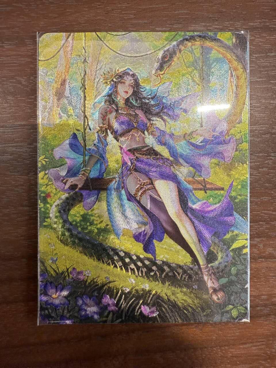 龙虎卡牌第五十二场，小坏熊，你真坏 （无佣金，满120包邮，欢迎送拍） 粗闪 百里VIP 巳蛇姬