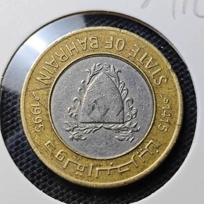KK钱币收藏小铺 第329期 2月预留时间 周末发货 -  巴林100费尔双色币