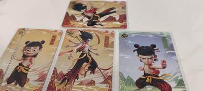 秋原瞳的小店第20期（卡游与昆仑万象的顶级碰撞） - 卡游哪吒精选ssr哪吒4连