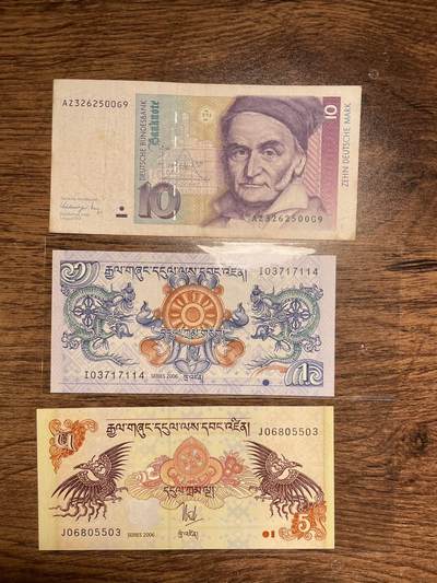 （被鸽重拍）德国10+不丹1、5 - （被鸽重拍）德国10+不丹1、5