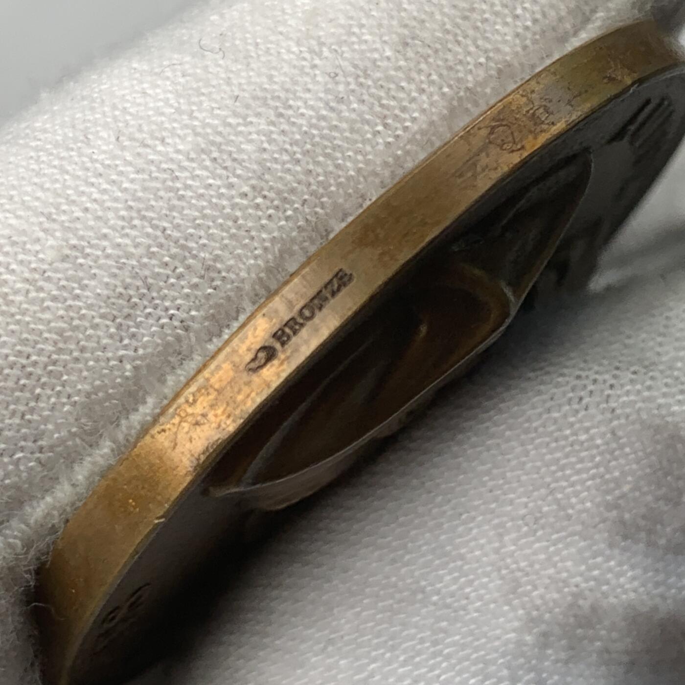 掌中浮雕-藏着的欧洲第034场 法国主教Jacques amyot铜章，41mm，后铸