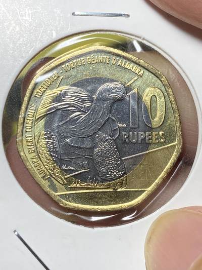 2025年第八十三场(总第一百零九场）外国好品散币(免佣金) - 原光好品–塞舌尔🇸🇨2016年10卢比(独立后第五套最大面值，首发年)