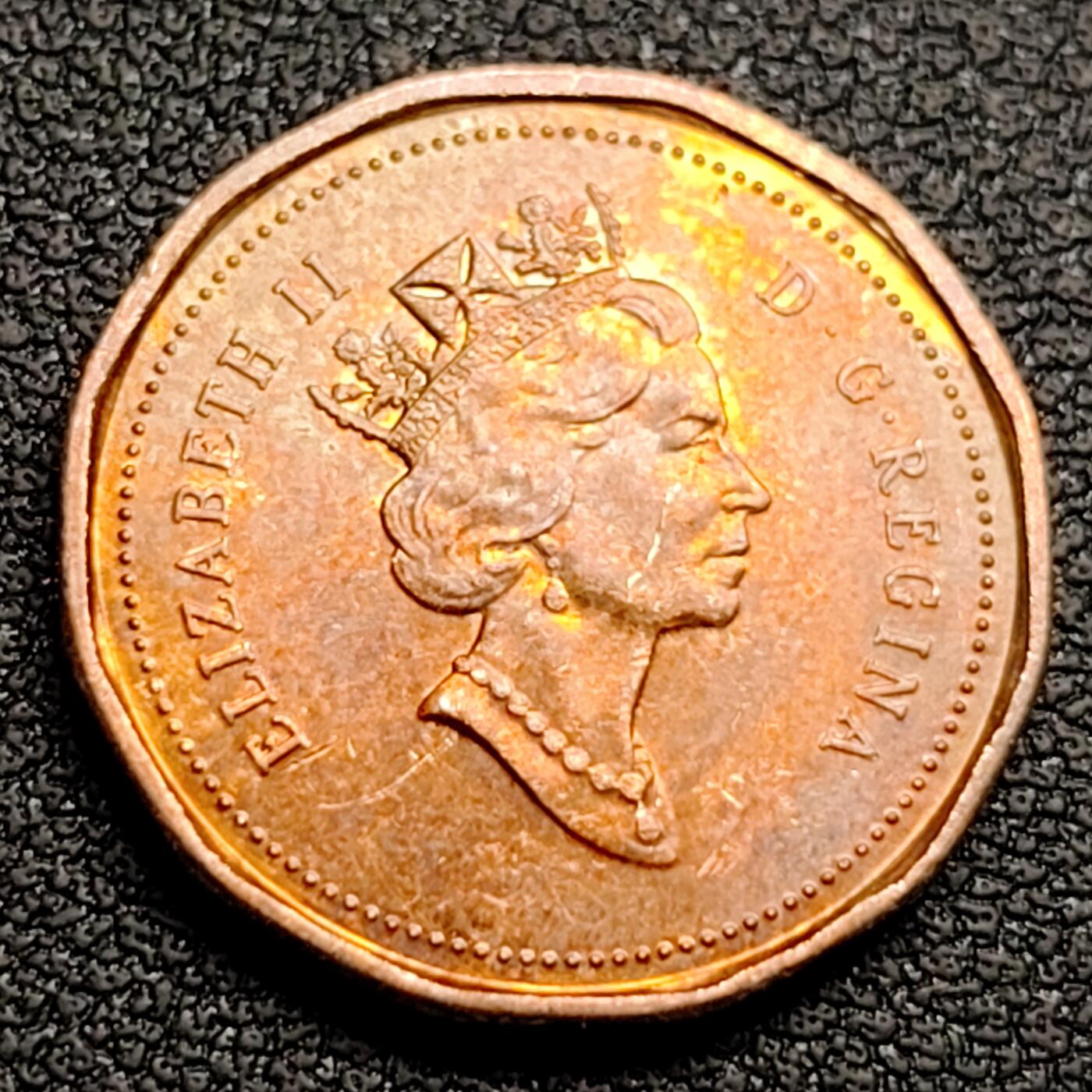 泉币菌-第96场-精品福利场 原铜光极美 枫叶 英属加拿大1分铜币 1867-1992 独立125周年版 19毫米 