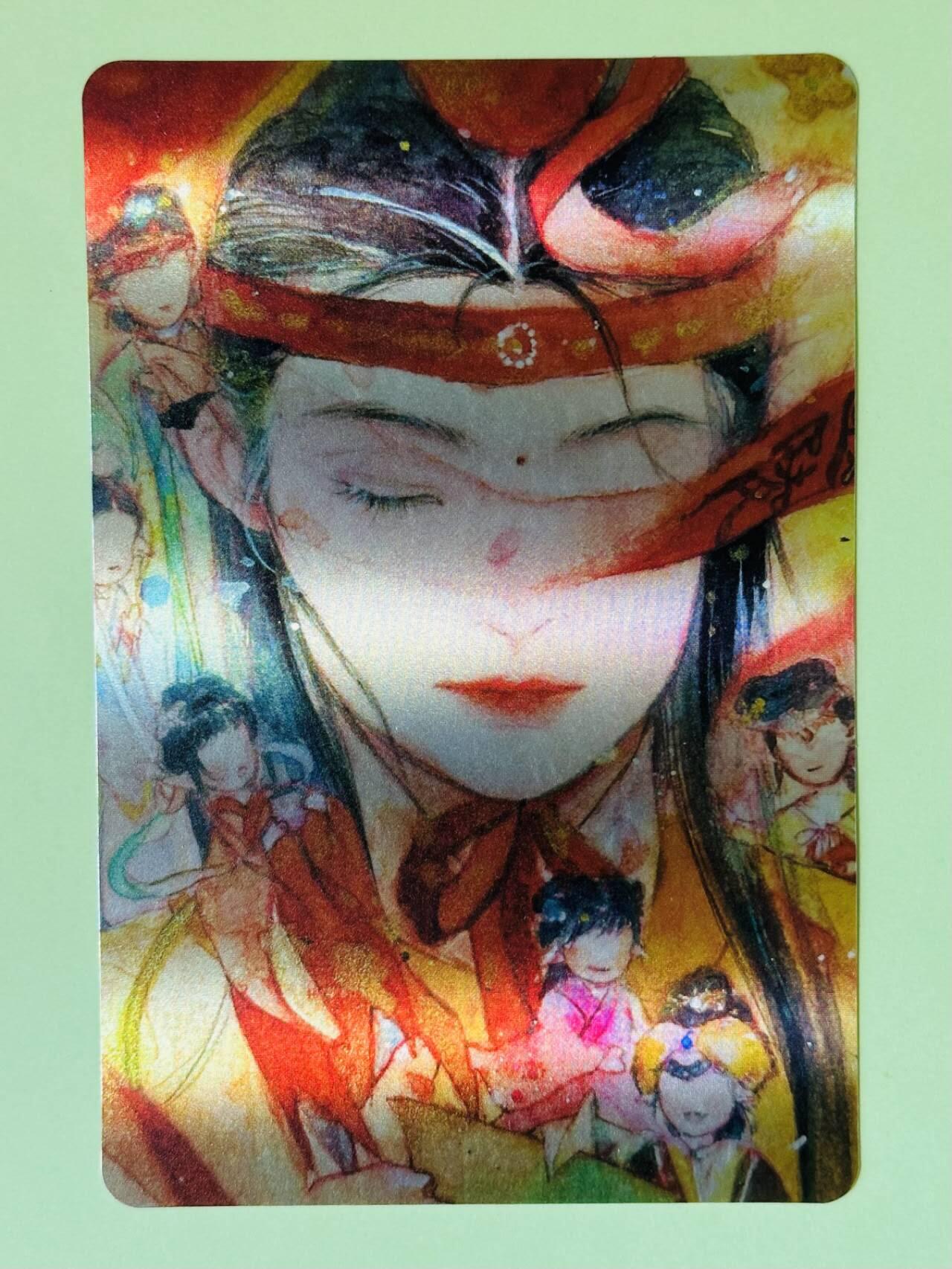 龙虎卡牌第五十二场，小坏熊，你真坏 （无佣金，满120包邮，欢迎送拍） 彩箔大卡（10*15cm） 文轩 天作红楼项目特卡 青桐 贾宝玉