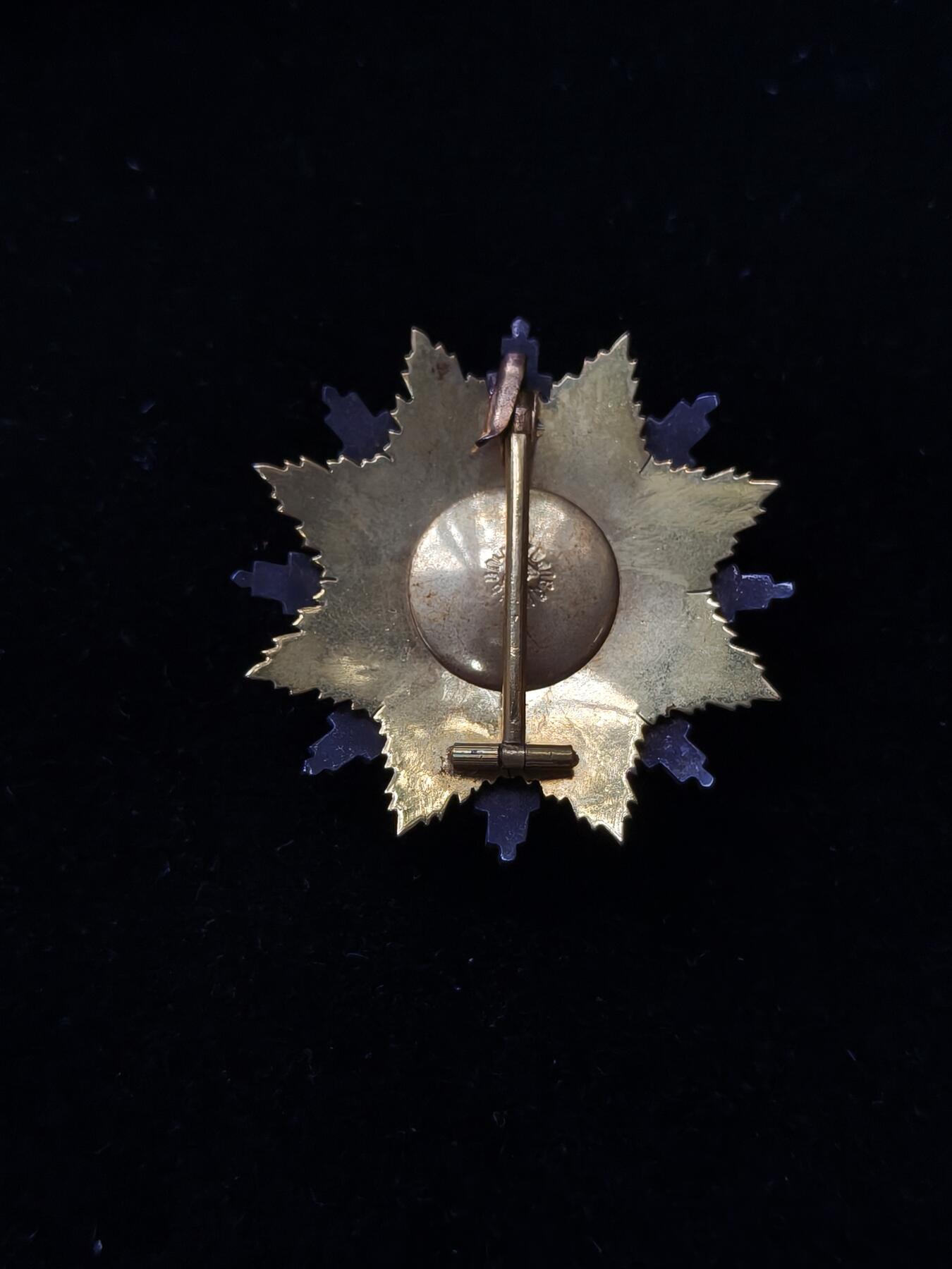 蜀地medal第11场精品专场拍卖 罕见原盒 朱拉隆功时期 泰国早期农业部高层官员任职章 银制热珐琅 细节非常牛