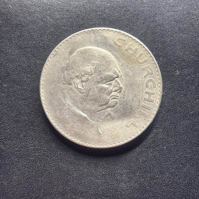 邮泉阁限时拍卖第二十二场 各国硬币专场（硬币在国外） - 英国1965年5先令纪念币