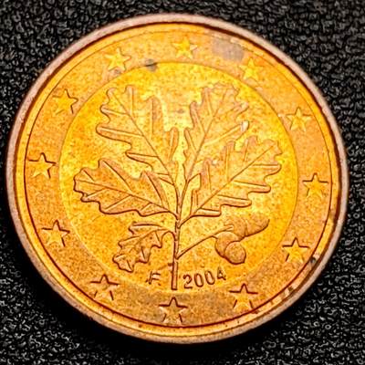 泉币菌-第99场-精品福利场 - 五叶橡树 德国5欧分硬币 21.25mm 3.92克