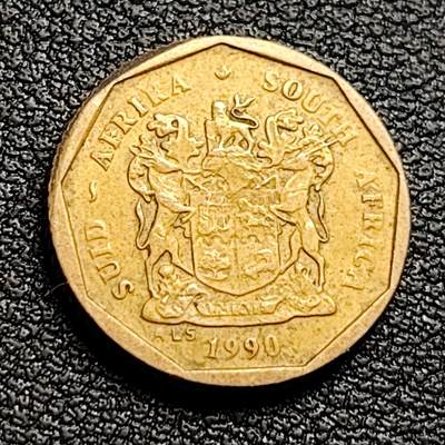 泉币菌-第98场-散币乐园场 海芋百合 百合花 南非10分 黄铜币 16mm 