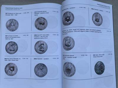 《竞宝斋》第412场 周日，周一，周二，3场连拍 （全场包邮） 最新版HAFNER大奶妈1780目录，最权威的1780大奶妈目录，对于版别区分非常细致，一站式解决1780至今大奶妈版本问题，大开本，同A4大小，185页全彩印