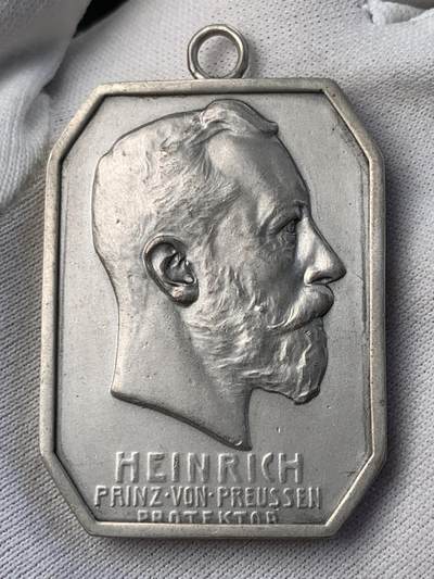 掌中浮雕-藏着的欧洲第034场 - 1912年德国法兰克福射击节银章，32mm*42mm，30g