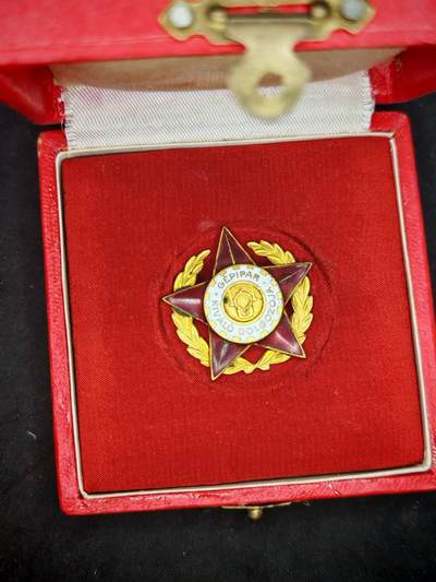 凯旋世界勋赏（第18期）（欢迎送拍）（对拍品有疑问请询问客服，不接受到手刀，出价默认拍品品相。请认真阅读拍卖规则！出价默认已认可！）（收到货请录制开箱视频，无视频概不处理问题。） - 匈牙利徽章？