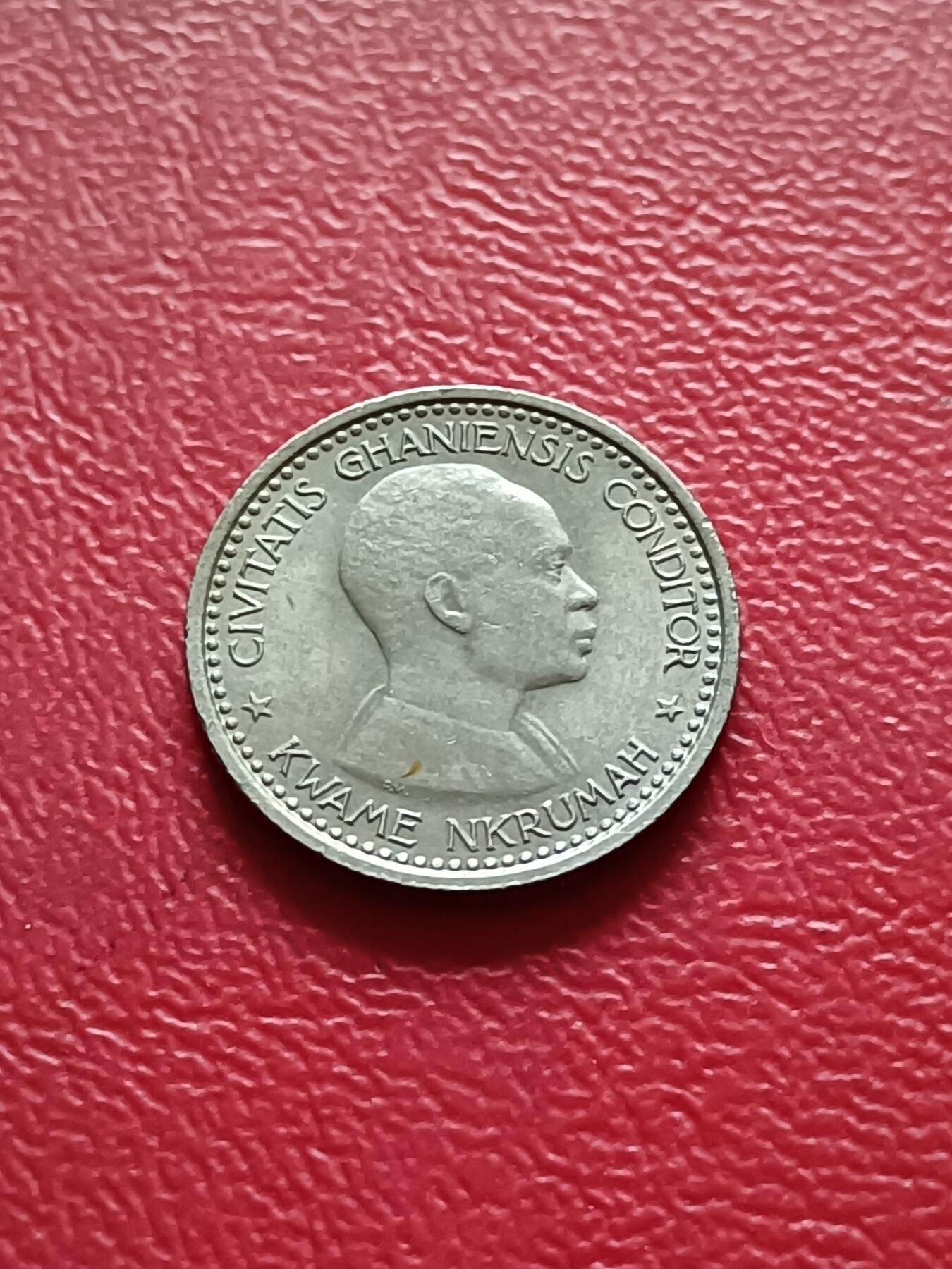 【云涧收藏】第五十七场 加纳1958年6便士，未流通品
