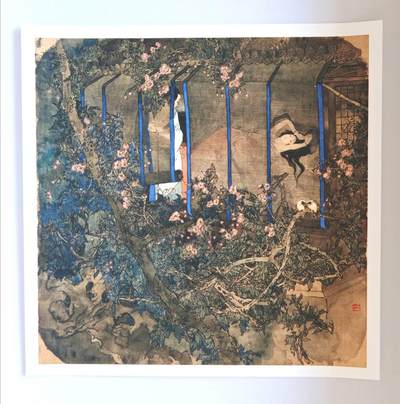 趣卡卡拍No.17期（无佣金免手续费，分享成交有奖） 【装饰画】戴敦邦艺术馆-装饰画1套5张