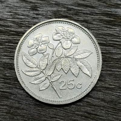 【铜匠收藏】★第131场★散币场，无佣金，30包邮。不满30元，支付5元运费。《接受代拍 代送NGC评级》 - 1998年 马耳他 25分