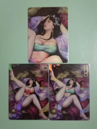 光影卡牌第21期，各家亲签，各家特卡，持续收拍品 - 卡将欲女传骊姬三渐变 