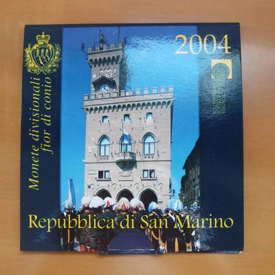 （特价）圣马力诺2004年欧元官方封装套币 - （特价）圣马力诺2004年欧元官方封装套币