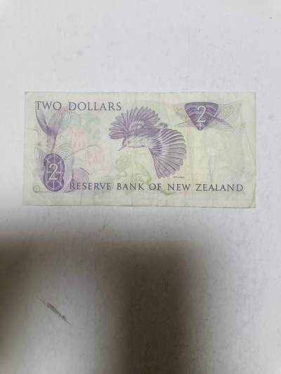 【20250829】非全新纸币第280场 新西兰早期2元