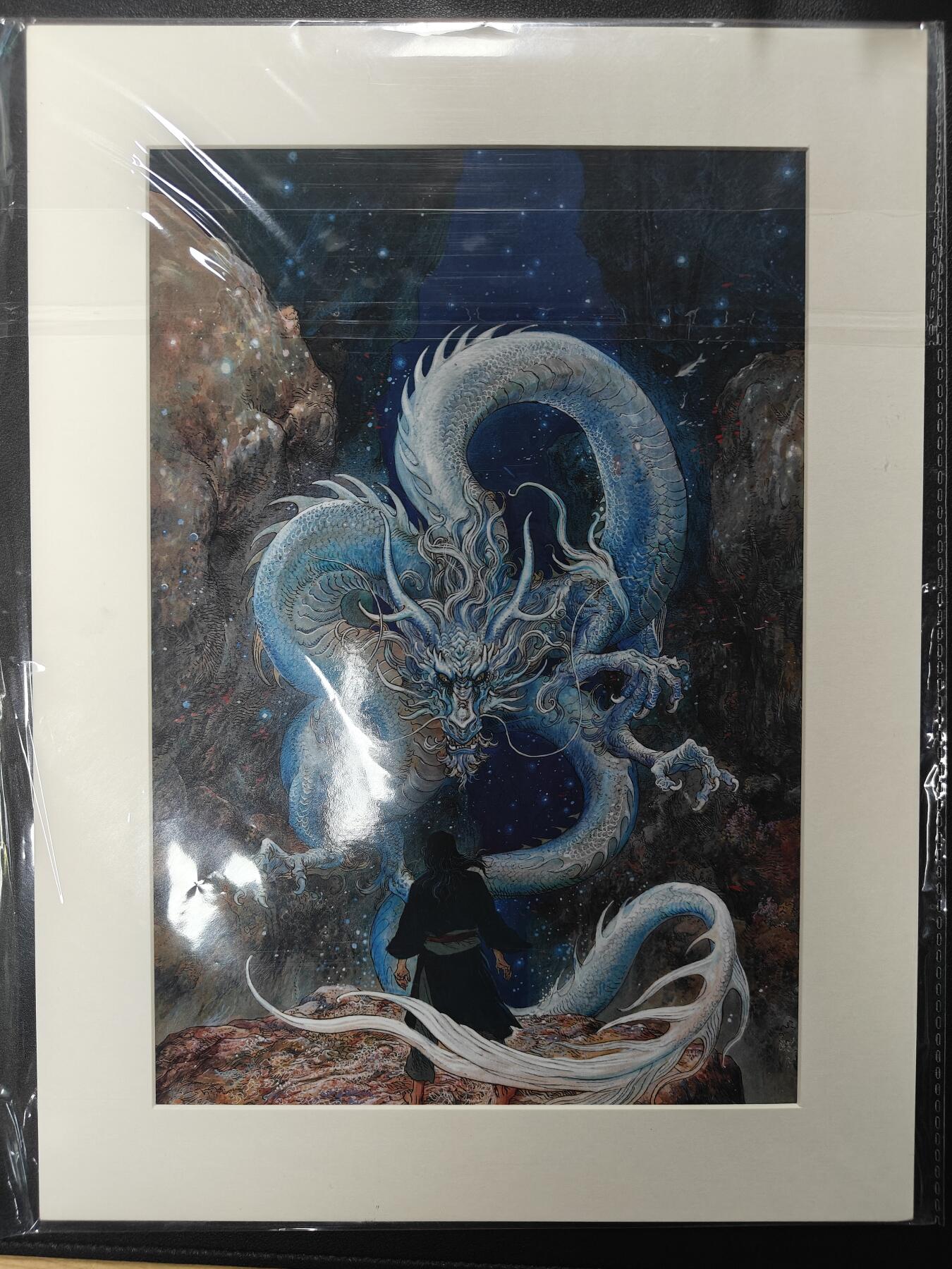 天玑星卡拍第117期《8.28周四截拍》持续收拍收评中 满赠卡需备注 【签绘复制画】独行正明 一丈青扈三娘 签绘 A4尺寸