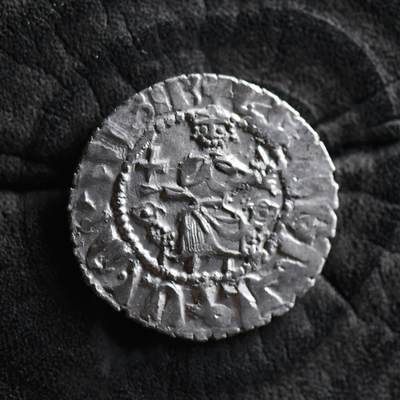 【良泉】【国庆精品场】10月2日晚19.30点开拍！ 222组，西方古代钱币、印章专场 - 公元1198-1219年【中世纪·十字军】首位亚美尼亚国王——列翁一世，打制银币，2.89克