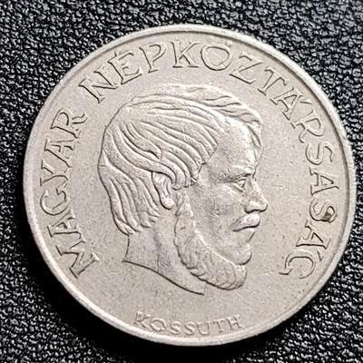 泉币菌-第100场-百场纪念 精品场 - 匈牙利5福林 英雄科苏特23mm