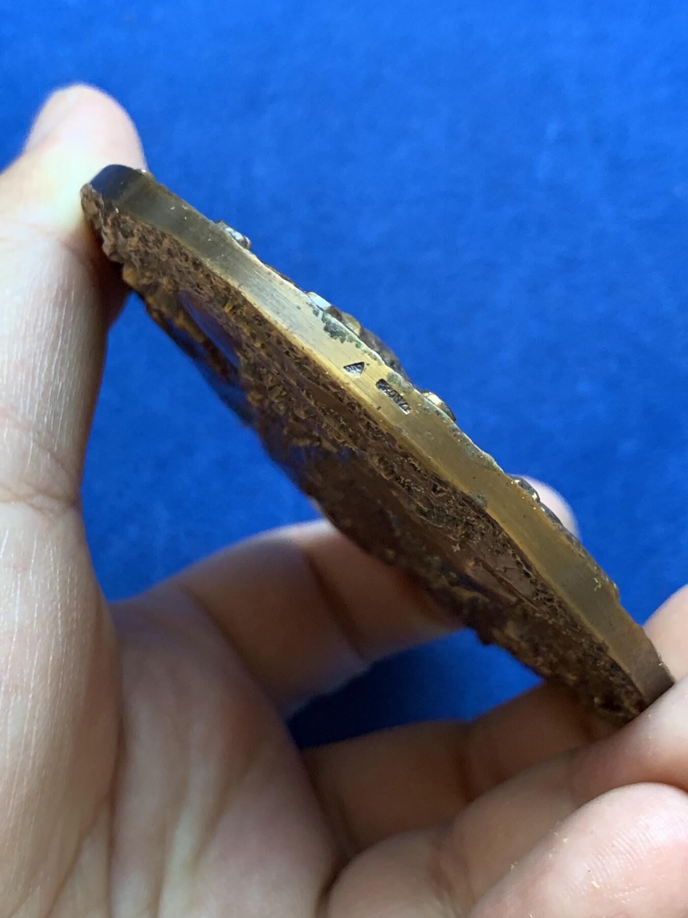 《竞宝斋》第413场 周日，周一，周二，3场连拍 （全场包邮） 名画家文森特·梵高纪念高浮雕大铜章 带盒 307克 79mm