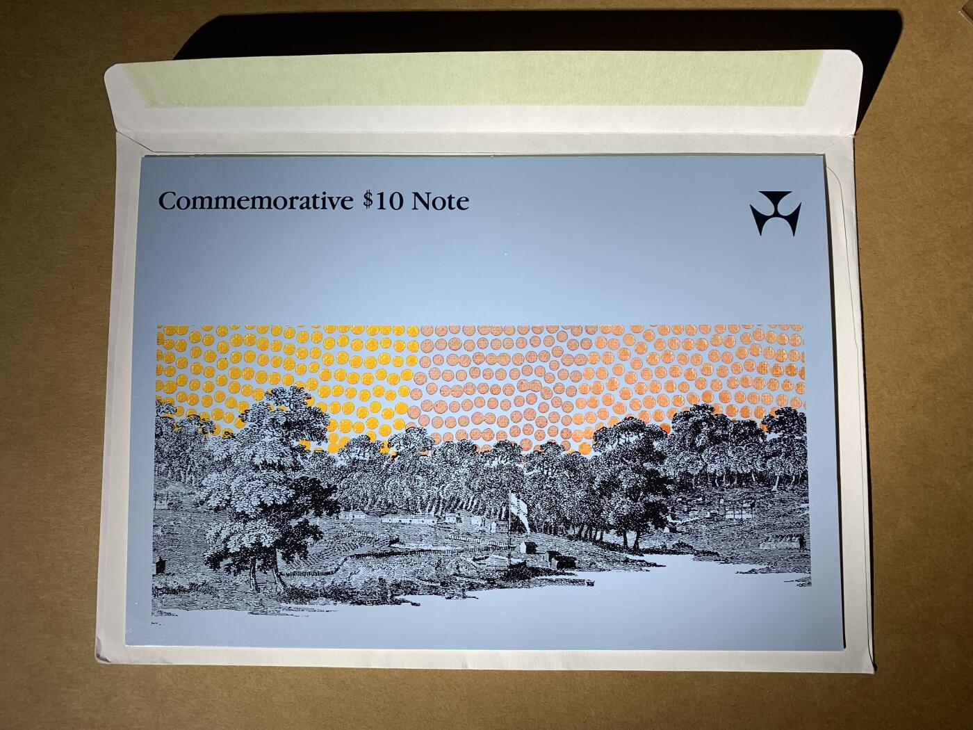 【礼羽收藏】🌏世界钱币拍卖第103期 【AA01022258】全新UNC 1988年澳大利亚10元塑料纪念钞 移民澳洲200年 AA冠 无347尾22258 钻石号