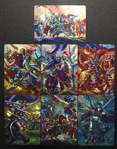 天玑星卡拍第117期《8.28周四截拍》持续收拍收评中 满赠卡需备注 - 百里卡牌 嘉宁水浒 五虎+合集 粗闪 七张