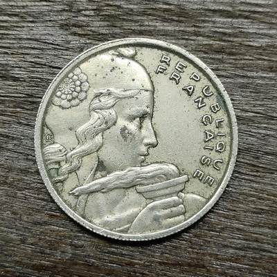 【铜匠收藏】★第131场★散币场，无佣金，30包邮。不满30元，支付5元运费。《接受代拍 代送NGC评级》 - 1955年 法国 100法郎 