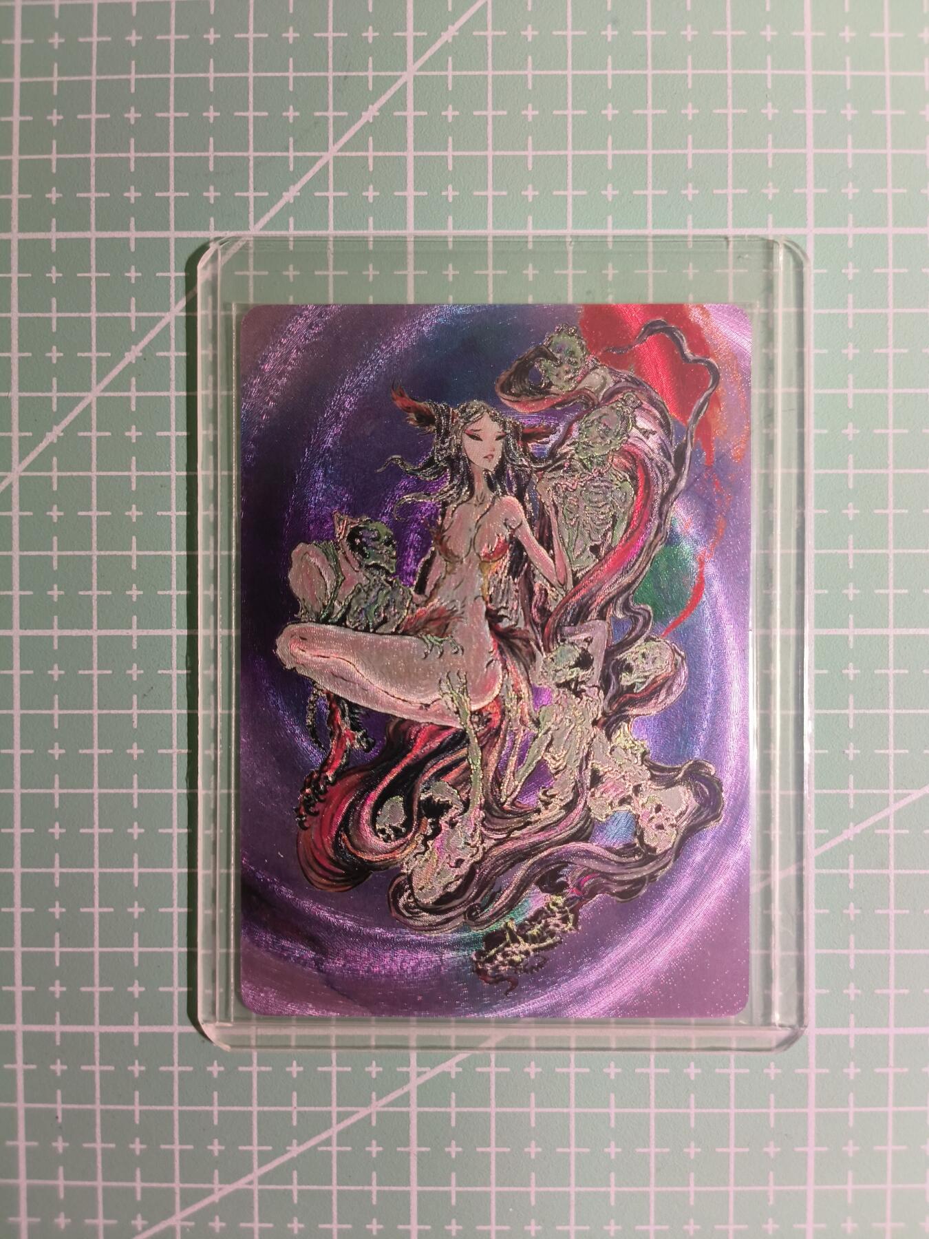 C先生卡牌 第11期 人间传亲签·西游姬亲签·乾坤未定亲签·轩辕春秋亲签·武韵红颜亲签(持续收拍品中...) 【粗闪】启读文化×沈鑫《封神》070/100编 九尾狐狸精