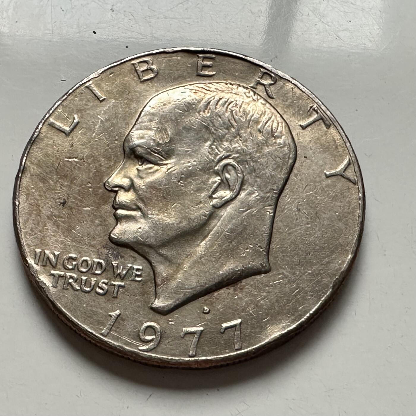 🌹外币初藏🌹🐯2025年第93场  每周二四六晚8️⃣点 接代拍 美国1977年大美元