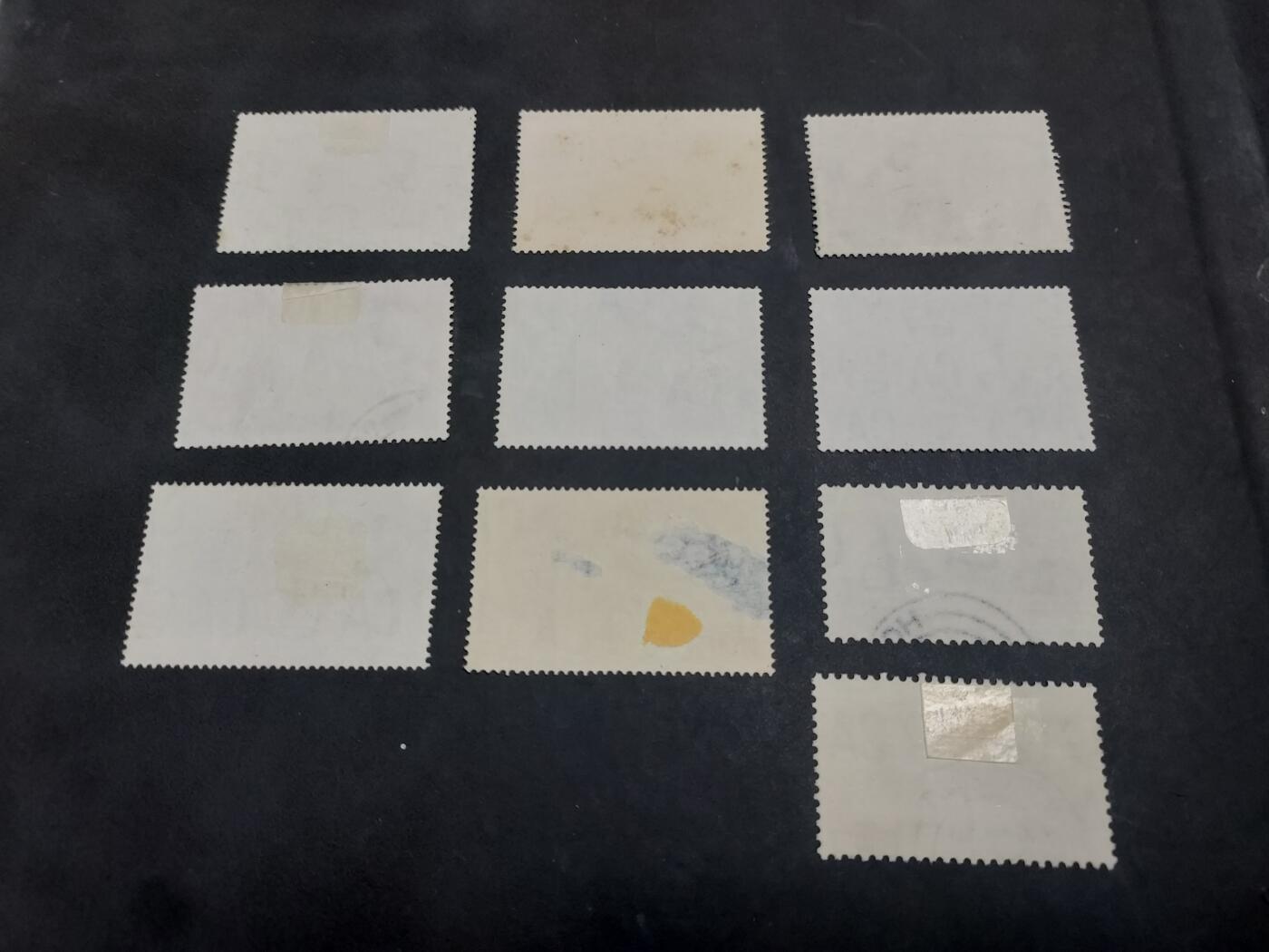 博彦收藏 KT 9月1日 8点邮票专场 香港 丘吉尔/ITU等旧票4套个别有薄/瑕疵，其他上品