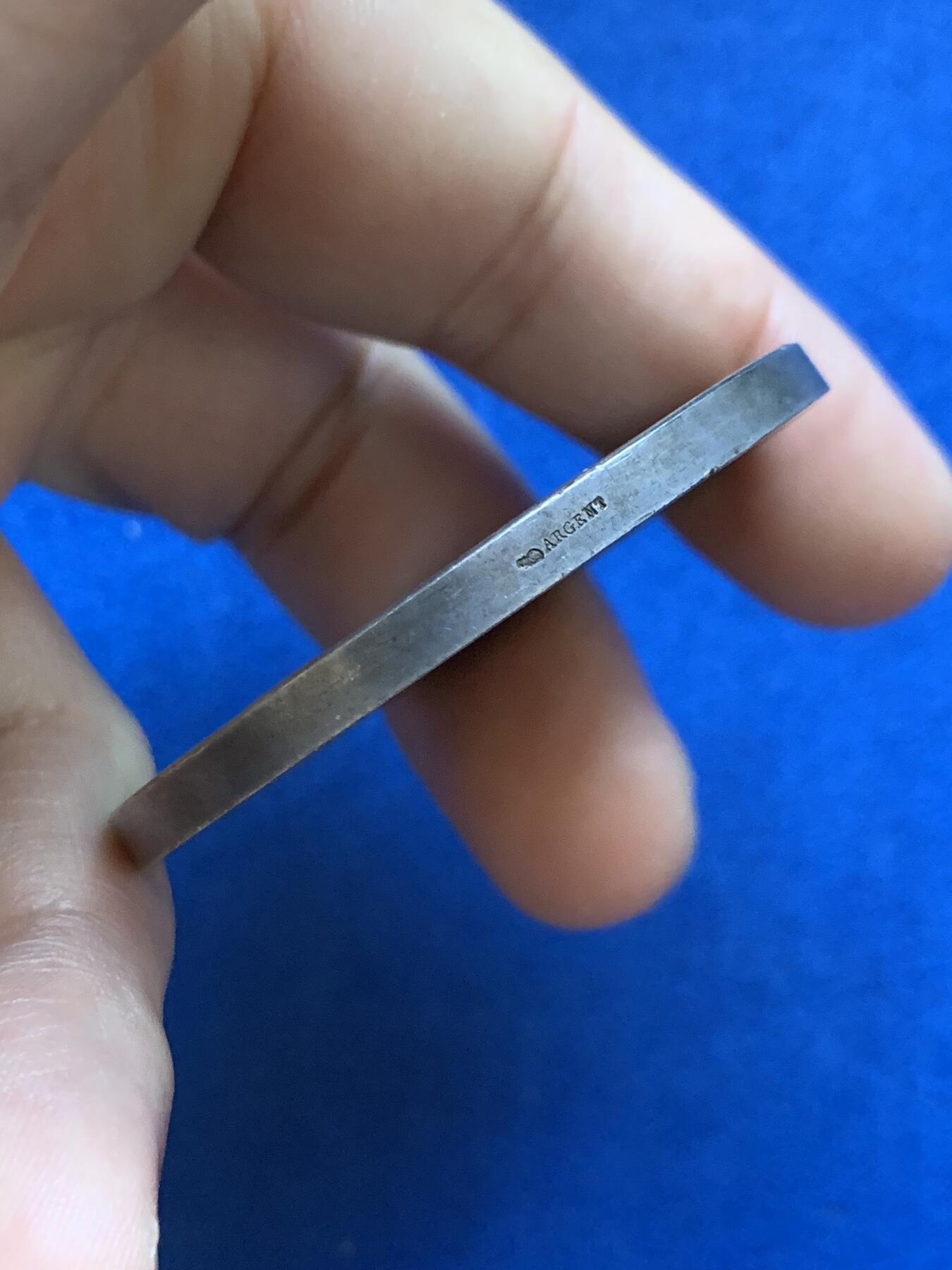 《竞宝斋》第413场 周日，周一，周二，3场连拍 （全场包邮） 法国国家艺术银质大号奖章 高浮雕三女神 丰饶角银标 64克 49.6mm