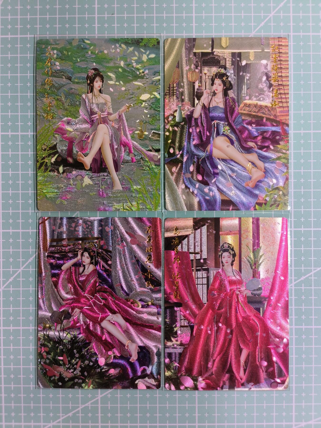 C先生卡牌 第11期 人间传亲签·西游姬亲签·乾坤未定亲签·轩辕春秋亲签·武韵红颜亲签(持续收拍品中...) 【粗闪】卡德曼×兰心《三国演义》孙鲁班+潘淑+卞夫人+张星彩